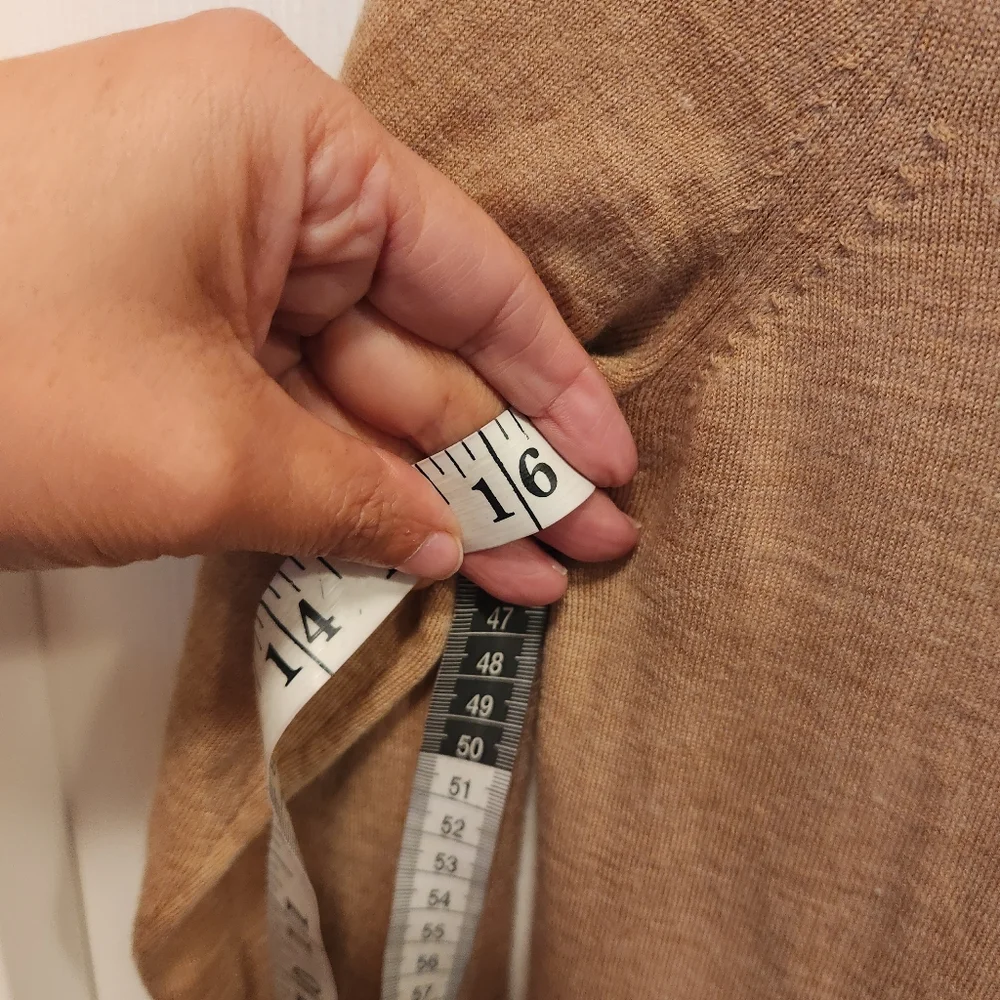 J. Crew tan merino wool sweater. Xxs or xs?